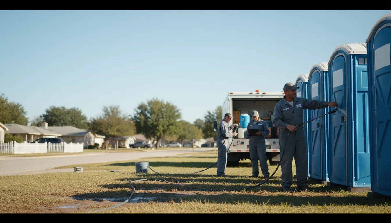 Long-Term Portable Toilet Rental in Flippin, AR near me
